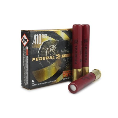 Federal Premium Turkey Heavyweight TSS .410 BORE, 3in. 13/16oz. #8 Shot [MPN: PTSS419F8] - 5 rounds