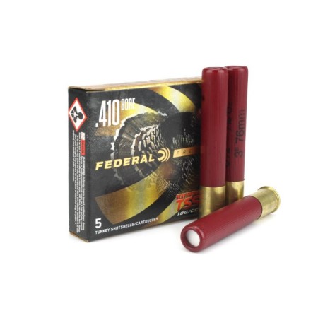 Federal Premium Turkey Heavyweight TSS .410 BORE, 3in. 13/16oz. #9.5 Shot [MPN: PTSS419F95] - 5 rounds