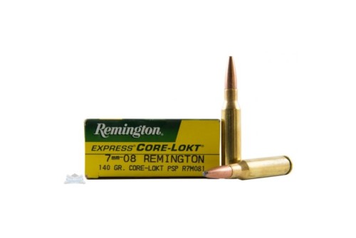 Remington 7mm-08 140gr Core-Lokt PSP Ammunition 20rds - R7M081