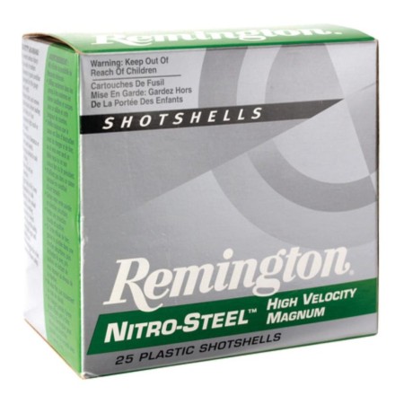 Remington Ns1235b Nitro Steel Shotshells 12 GA 3.5" 1.6 OZ BB Shot 25Box/10Case 047700155708 -