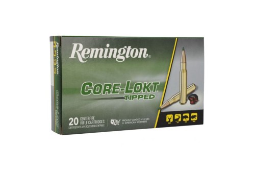 Remington 180 gr Core Lokt Tipped 30-06 Springfield Ammunition, 20 Rounds - 29037