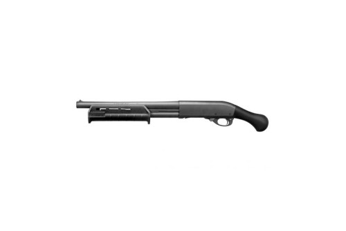 Remington 870 Tac-14 Pump Action 12 Gauge Shotgun With Raptor Grip, Black - R81230