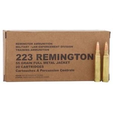 REMINGTON AMMO .223 REM 55GR. FMJ 20-PACK 23713