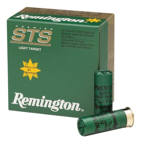 Remington Premier STS Target Load 12 GA, 2-3/4in. 1-1/8oz. #8 Shot - 100 Rounds [MPN: 28869]