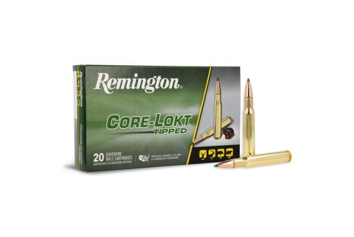 Remington Ammunition 29027 Core-Lokt Rifle Ammo 30-06 Springfield 150 gr Core-Lokt Tipped 20 Bx