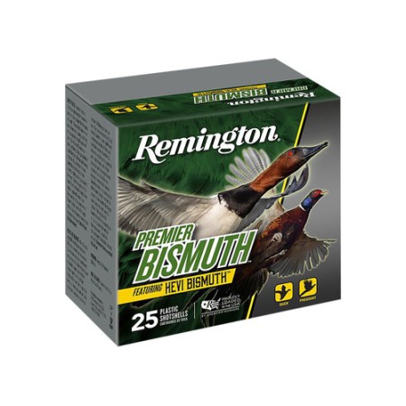 Remington Ammunition R20509 Premier Bismuth 20 Gauge 2.75" 7/8 OZ 5 Shot 25 Bx/10 CS