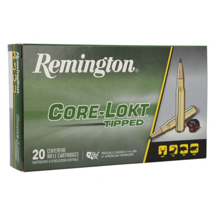 Remington Core-Lokt Tipped Brass 6.5 Creedmoor 129 Grain 20-Rounds CLT