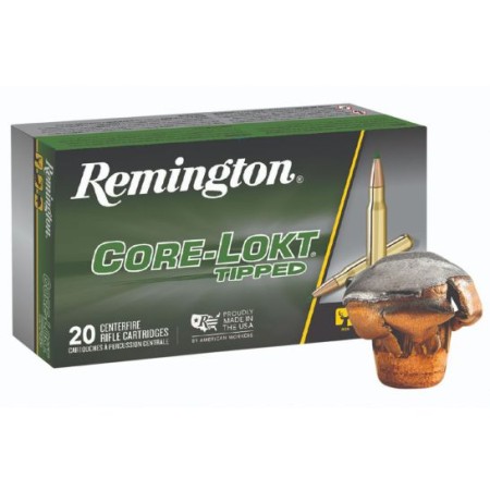 Remington Core Lokt Tipped 150 gr .308 Winchester Ammunition, 20 Rounds - 29039