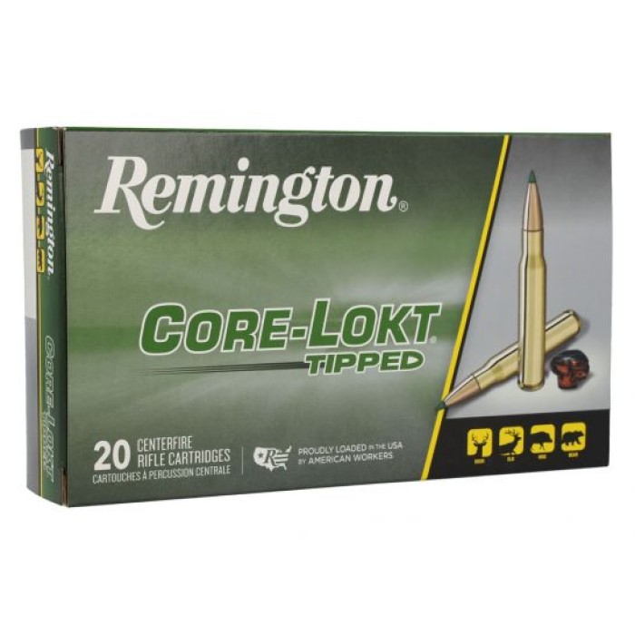 Remington Core-Lokt Brass .30-06 165 Gr 20-Rounds Core-Lokt Tipped