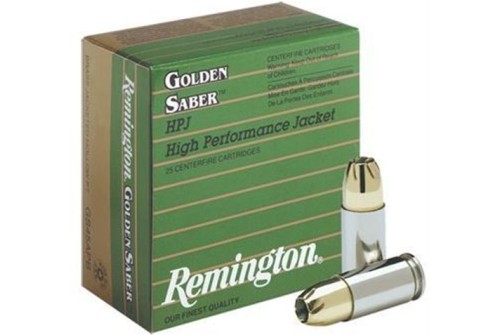 Remington Golden Saber 9Mm Luger Ammo 124 Grain Brass Jhp GS9MMB 047700165707