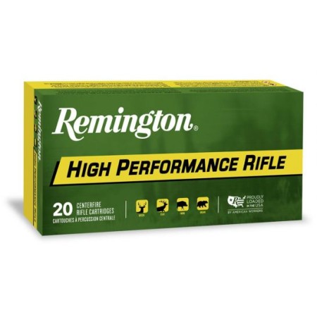 Remington High Performance Rifle 55 gr Core Lokt PSP 223 Remington Ammunition, 20 Rounds - 28399