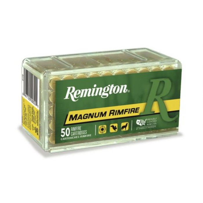 Remington Premier Magnum Rimfire 40 gr JHP 22 WMR Ammunition, 50 Rounds - 21170