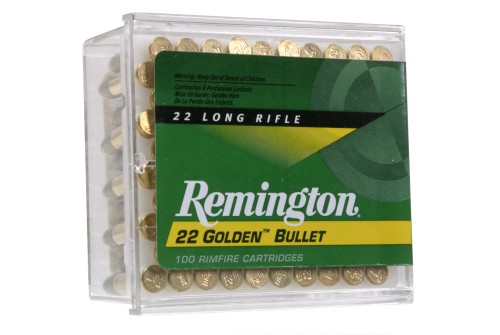 Remington Golden Hunter Rimfire Ammunition .22 LR 40gr PHP 1255 fps 100/ct