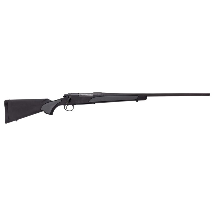 REMINGTON 700SPS 6.5 CREEDMOOR 24" 4RD MATTE SS/BLACK SYNTHETIC