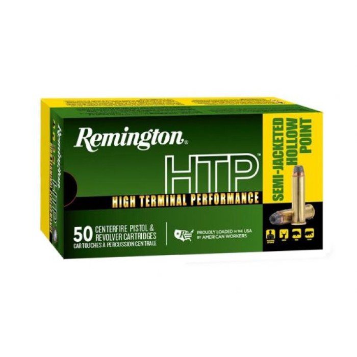 Remington 38 Special+P 125gr SJHP High Terminal Performance Ammunition 50rds - RTP38S21