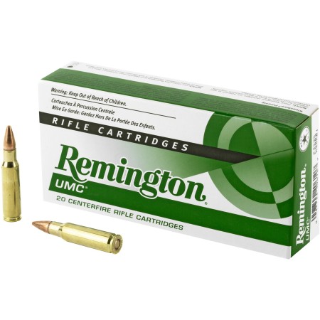 Remington UMC 6.8SPC 115 Grain Full Metal Jacket, 20 Round Box - Dirty Bird Industries