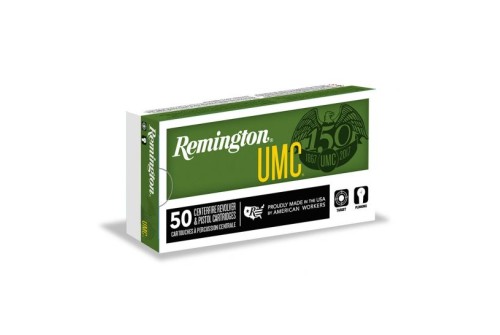 Remington UMC 40 S&W 165gr MC Pistol Ammunition, 50 Rounds - L40SW4