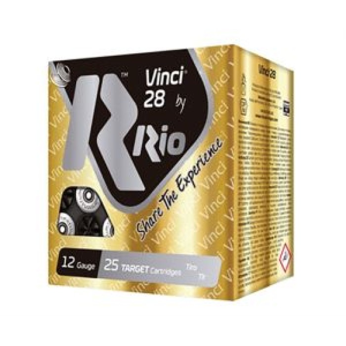 Rio Ammunition Vinci 28 Cork Wad 12G 2.75"1 OZ #7.5 VC288 184351016212