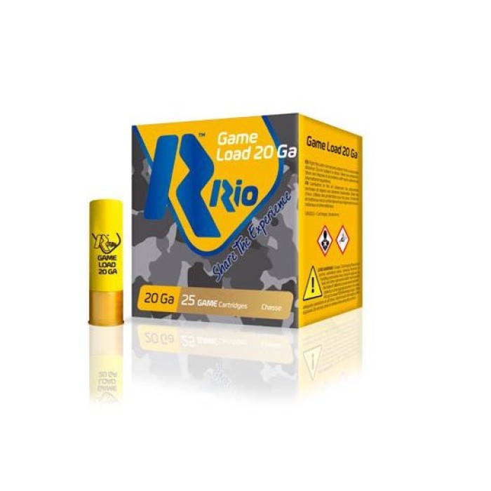 RIO Ammunition Royal Star Slug Shotshell 20 ga 2-3/4in 7/8oz 1360 fps Slug 5/ct, RSL20