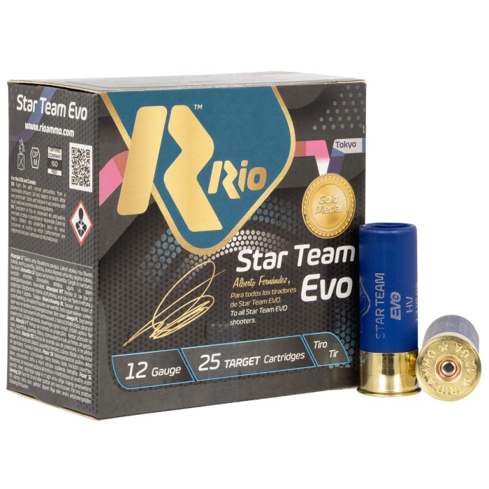 Rio Ammunition Team Target, 2.75", 1 1/8 oz 25/10