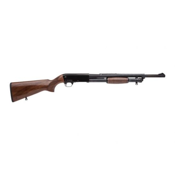 Rock Island Armory T1897 12 Gauge Pump Action Shotgun, Black - TPAS