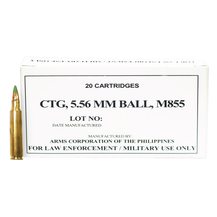 Armscor , Arms 50173 5.56mm*45 62 M855/ss109 *case* 1000rd