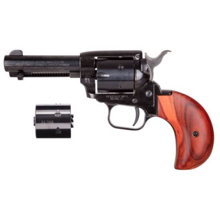 Heritage Rough Rider 22 LR Revolver 3.5" Revolver, Black Standard