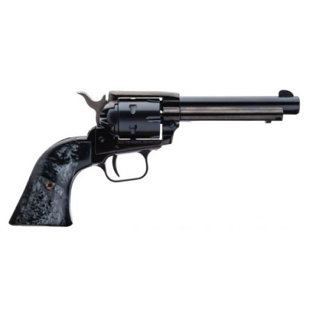 Heritage Rough Rider 6rd 4.75" .22LR Revolver, Black Pearl - RR22B4BP