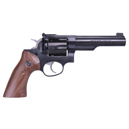 Ruger GP100 Blue 357 MAG 5-inch 6rd HALF LUG Double / Single Action