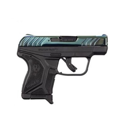 RUGER LCP II .380ACP 6-SHOT FS POLISHED TURQUOISE SLIDE (TALO 3789