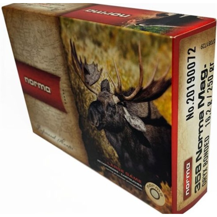 RUAG AMMO .358 NORMA MAG 250gr. ORYX 20-PACK 20190072