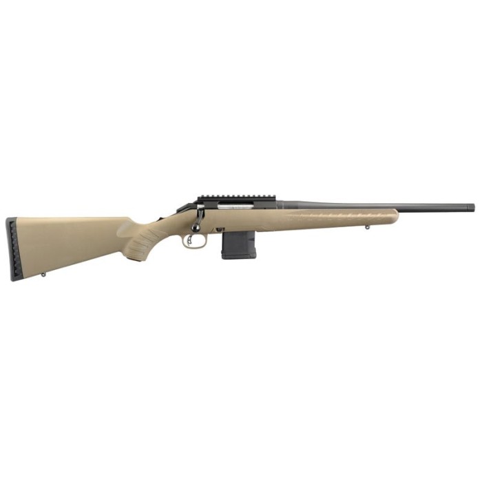 Ruger American Ranch Flat Dark Earth 5.56 NATO / .223 Rem 16.12" Barrel 10-Rounds