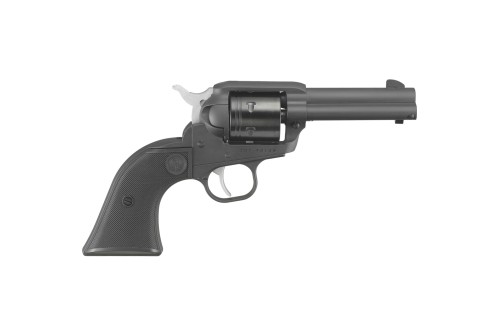 Ruger Wrangler 22 LR, 3.75" Barrel, Black Cerakote Finish, Checkered Grip, 6rd