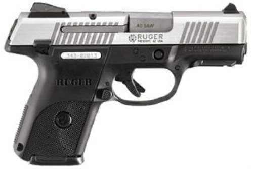 Ruger 3478 SR40C Compact 40 S&W DA 3.50