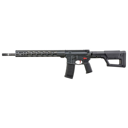 Ruger AR556 MPR 223 Wylde, 18" Carbon Fiber Barrel, Magpul PRS, Gray, Elite 452 Trigger, 30rd