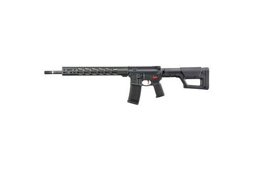 Ruger AR556 MPR 223 Wylde, 18" Carbon Fiber Barrel, Magpul PRS, Gray, Elite 452 Trigger, 30rd