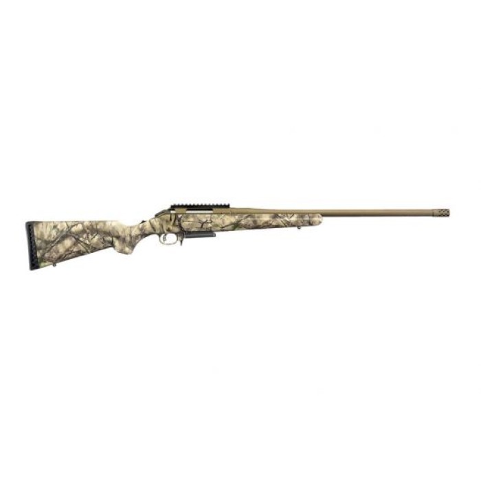 Ruger American 22" 7mm-08 Bolt Action Rifle, Go Wild Camo - 26923