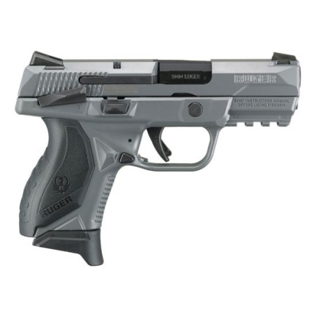 Ruger American Compact 9mm Pistol, Gray Cerakote - 8683