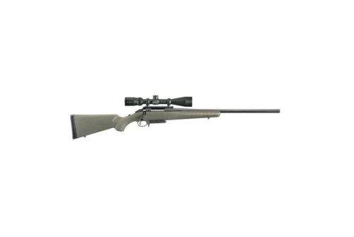 Ruger American Predator 6.5 Creedmoor Bolt Action Rifle W/ Vortex Crossfire II 4-12x44 Riflescope, Moss Green - 26953