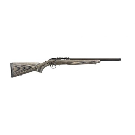 Ruger American Rimfire Target Threaded .22 LR Bolt Action Rifle, Black Laminate - 8348