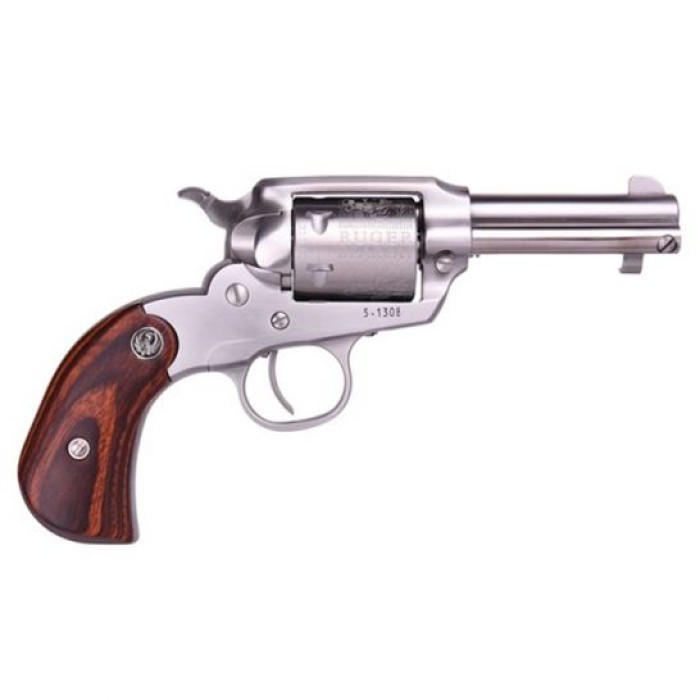 Ruger Bearcat Shopkeeper .22 LR 3" Revolver, Satin Stainless - 0915