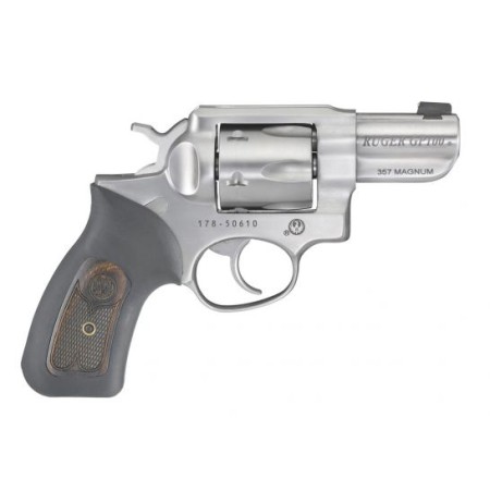 Ruger GP100 2.5" .357 Magnum Revolver, Satin Stainless - 1763