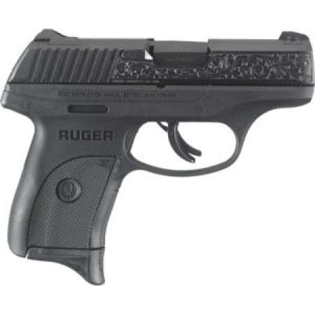 Ruger LC9S 9MM ENGRAVED BLUED - 7 Rounds