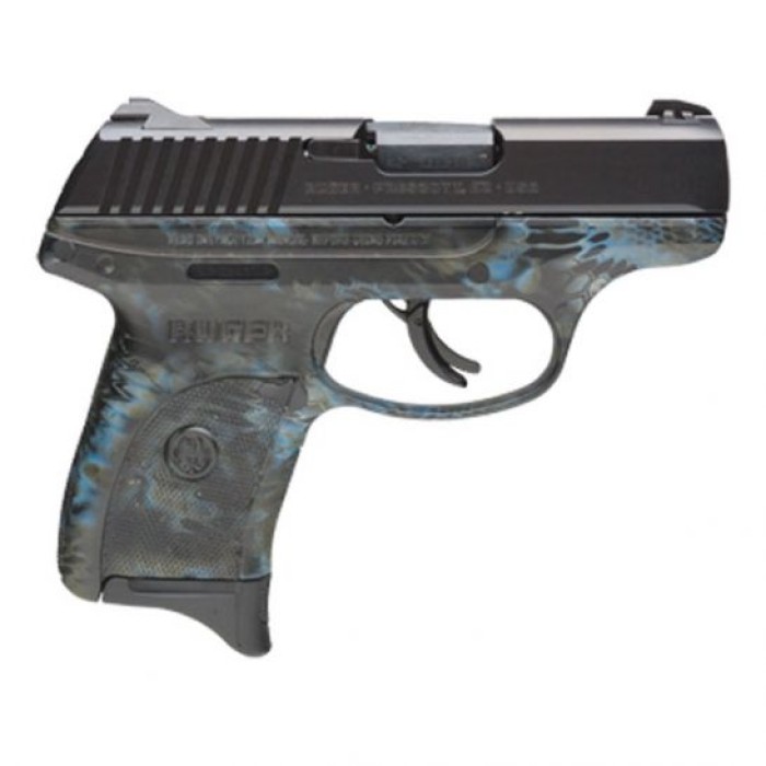 Ruger LC9s 9mm Semi-Auto Pistol, Striker-Fired, 3.12″ Barrel, 7-Round Mag, Kryptek Camo Finish