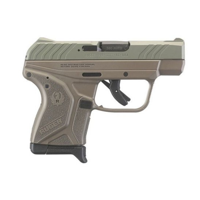 Ruger LCP II .380 ACP Pistol, Jungle Green - 3779