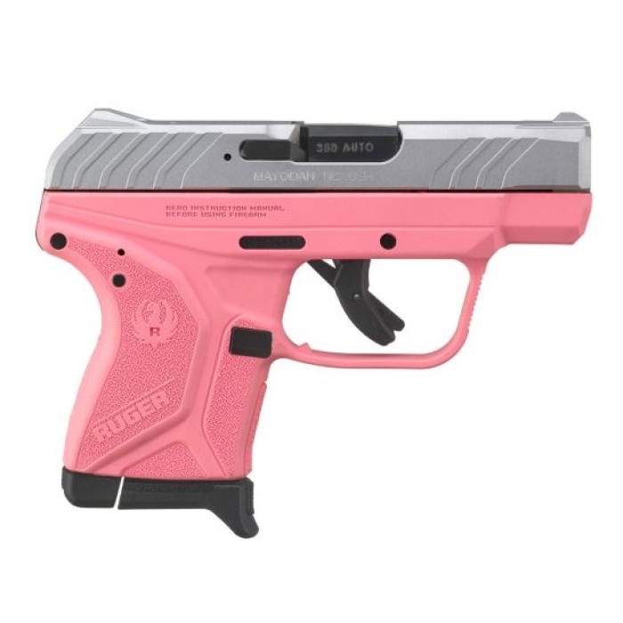 Ruger LCP II .380 ACP Pistol, Pink/Aluminum - 13707