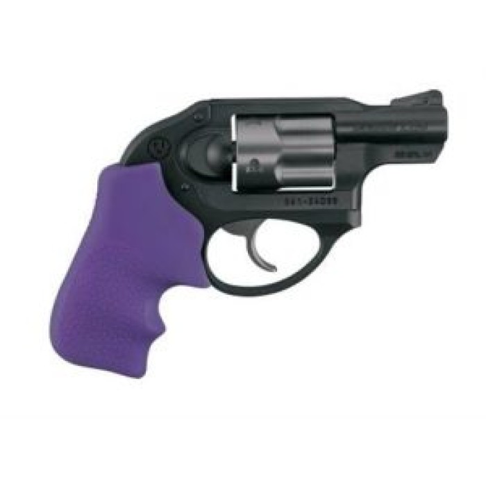 Ruger LCR 38Spc Bl/Hogue Purple Grp# 5463