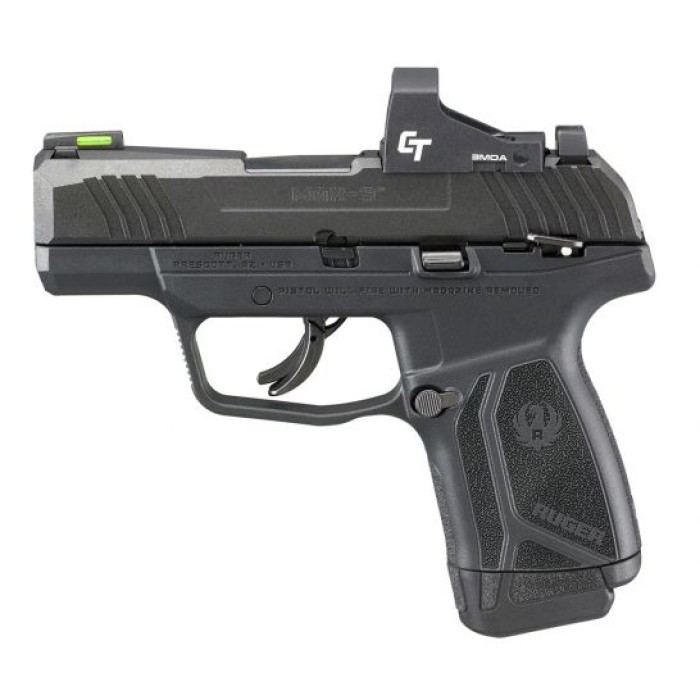 Ruger Max 9 9mm Pistol With Crimson Trace Reflex Sight, Black - 3504