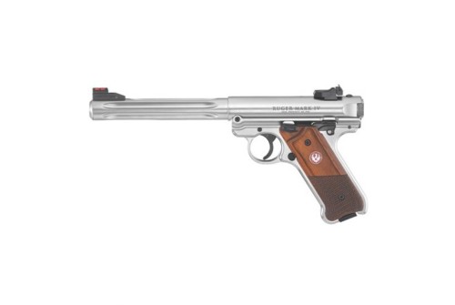 Ruger Mark IV Hunter .22 LR 6.78" Pistol, Stainless Steel - 40118