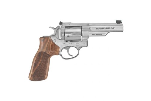 Ruger GP100 Match Champion .357 Magnum 4" Stainless Steel Revolver - 1755